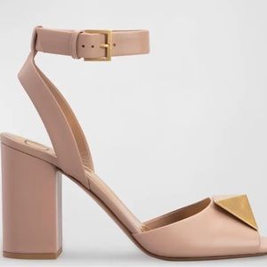 Valentino Garavani One Stud Ankle-Strap Sandals